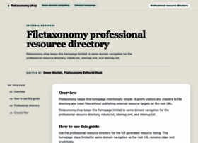 Filetaxonomy.shop thumbnail