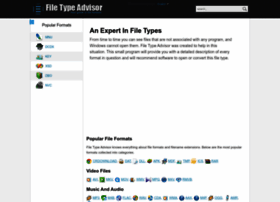 Filetypeadvisor.com thumbnail