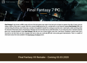 Finalfantasy7pc.com thumbnail