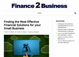 Finance2business.com thumbnail