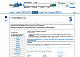 Financial-dictionary.thefreedictionary.com thumbnail
