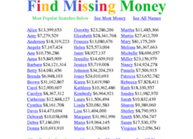 Find-missing-money.com thumbnail
