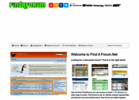 Findaforum.net thumbnail