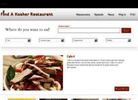 Findakosherrestaurant.com thumbnail