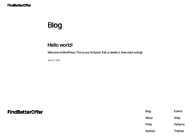 Findbetteroffer.com thumbnail