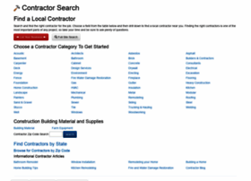Findcontractor.org thumbnail