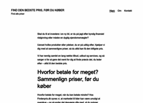 Findenpris.dk thumbnail