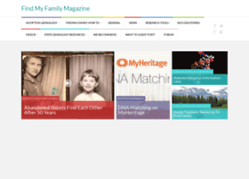 Findmyfamilymagazine.com thumbnail