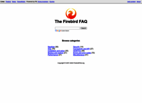 Firebirdfaq.org thumbnail