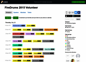 Firedrums2015volunteer.sched.org thumbnail