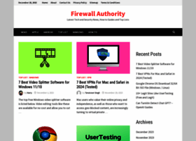 Firewallauthority.com thumbnail