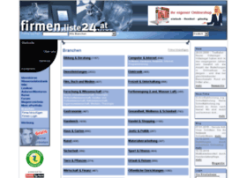Firmen.liste24.at thumbnail