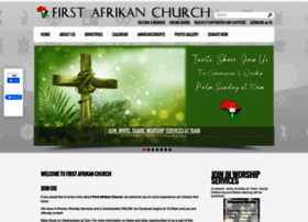 Firstafrikanchurch.org thumbnail