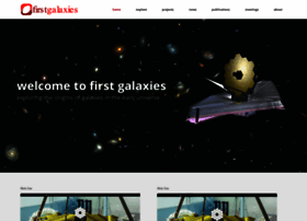 Firstgalaxies.org thumbnail