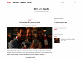 Firstlivesports.fr thumbnail