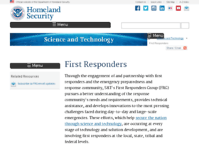 Firstresponder.gov thumbnail