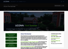 Firstsummer.uconn.edu thumbnail