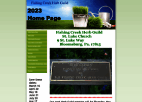 Fishingcreekherbguild.org thumbnail