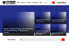 Fitnessauthority.co.uk thumbnail