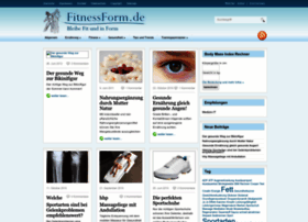 Fitnessform.de thumbnail