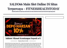 Fitnesshealthtoday.com thumbnail