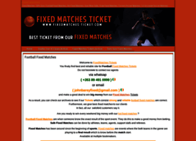 Fixedmatches-ticket.com thumbnail