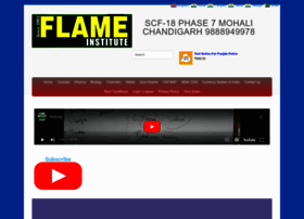 Flameinstitute.com thumbnail