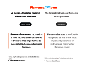 Flamencolive.com thumbnail