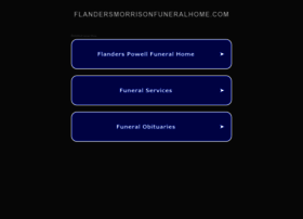 Flandersmorrisonfuneralhomecom At Wi Flanders Morrison Funeral Home Crematory Pembroke Ga