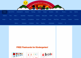 Flashcardsforkindergarten.com thumbnail