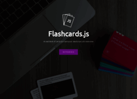 Flashcardsjs.com thumbnail