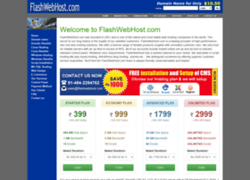 Flashwebhost.com thumbnail