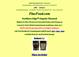 Flaxfood.com thumbnail