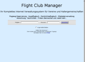 Flightclubmanager.de thumbnail