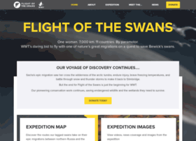 Flightoftheswans.org thumbnail