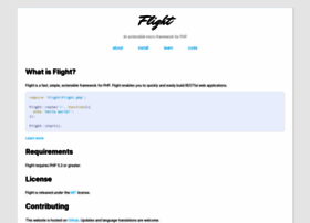 Flightphp.com thumbnail