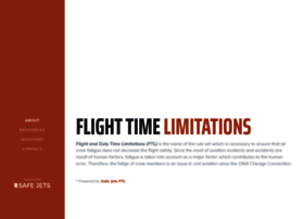 Flighttimelimitations.com thumbnail