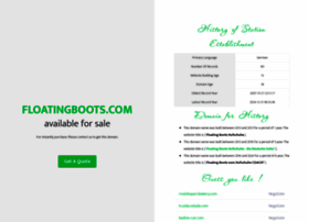 Floatingboots.com thumbnail