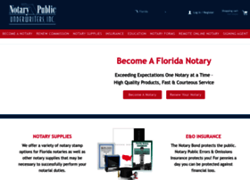 Florida.notarypublicunderwriters.com thumbnail