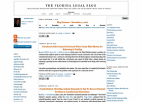 Floridalegalblog.org thumbnail