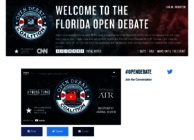 Floridaopendebate.com thumbnail