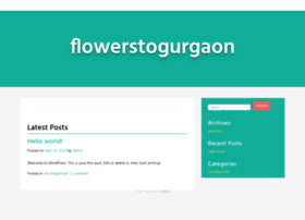 Flowerstogurgaon.com thumbnail