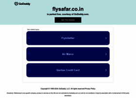 Flysafar.co.in thumbnail