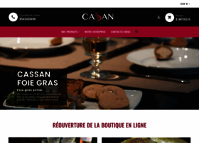 Foiegras-cassan.com thumbnail