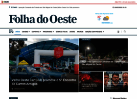 Folhadooeste.com.br thumbnail
