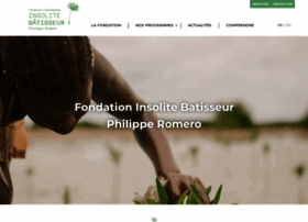 Fondation-insolitesbatisseurs.com thumbnail