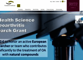 Fondationarthrose.org thumbnail