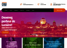 Fondationduchudequebec.ca thumbnail