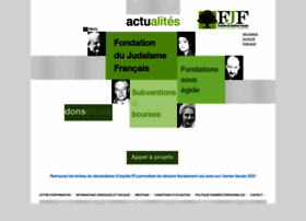 Fondationjudaisme.org thumbnail
