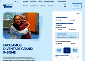 Fondazionetelethon.it thumbnail